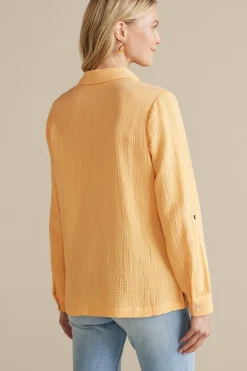 Best Soft Surroundings Addison Gauze Big Shirt
