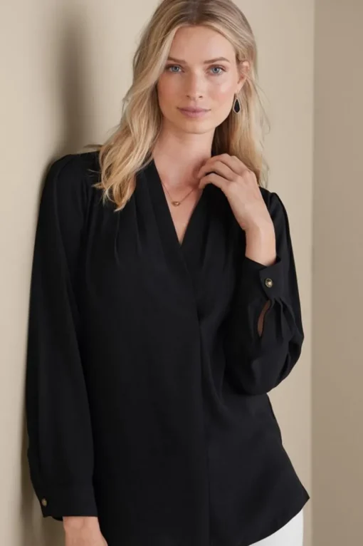 Online Soft Surroundings Akira Blouse
