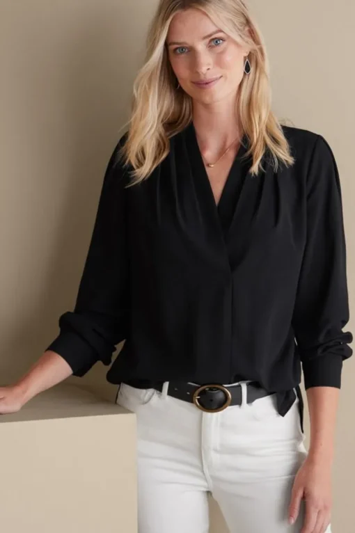 Online Soft Surroundings Akira Blouse