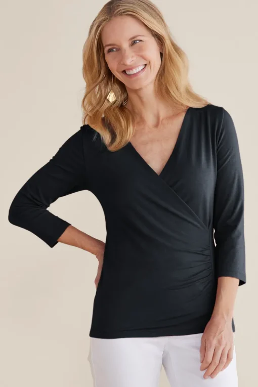 Hot Soft Surroundings Alyssa Knit Top