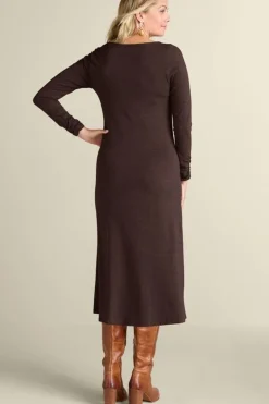 Hot Soft Surroundings Annette Dress EspressoHeather