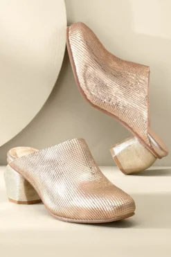 Fashion Soft Surroundings Antelope Peni Clog Gold