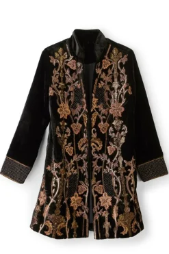 Outlet Soft Surroundings Antoinette Jacket Black