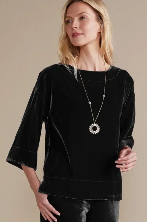Best Soft Surroundings Aria Velvet Top