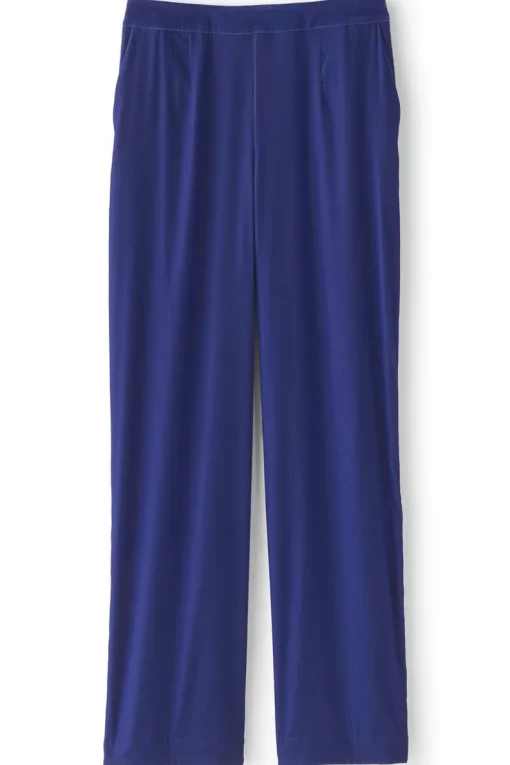 Online Soft Surroundings Aria Velvet Wide Leg Pants