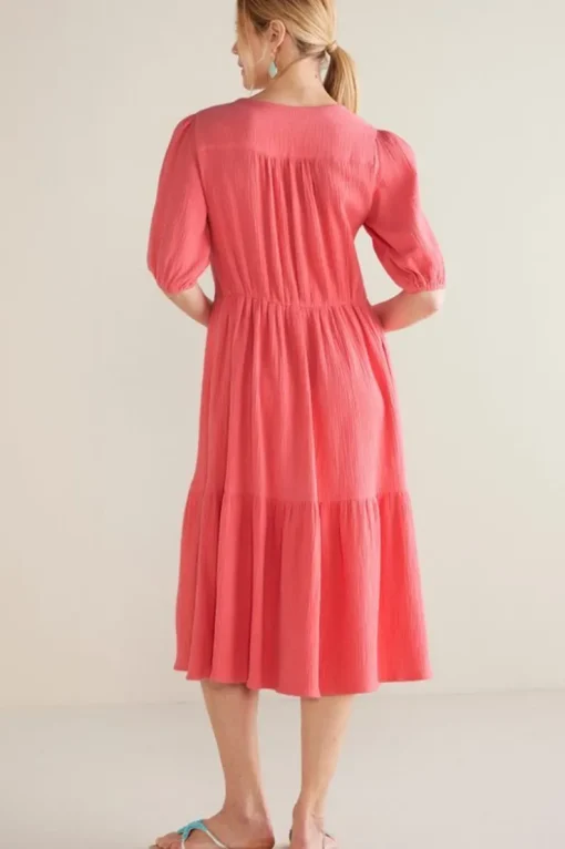 Best Soft Surroundings Arielle Gauze Midi Dress