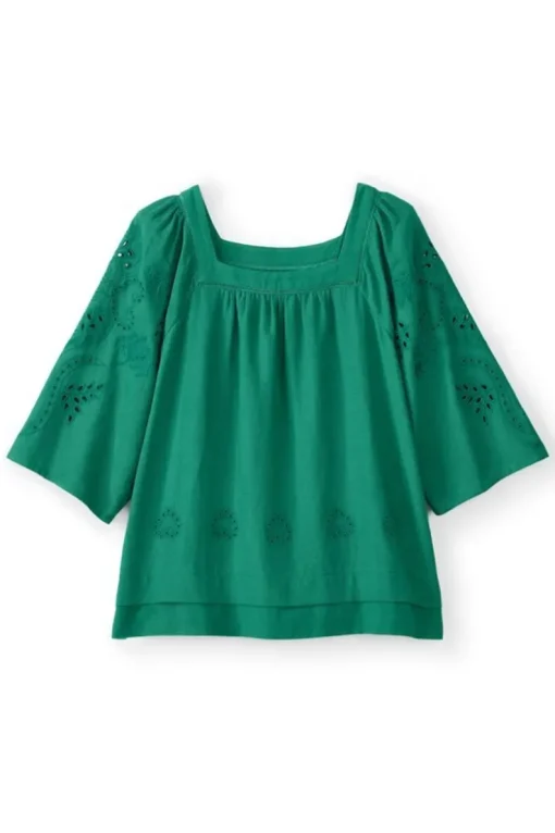 Online Soft Surroundings Avery Top VerdantGreen