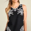 Outlet Soft Surroundings Bernita Top Black