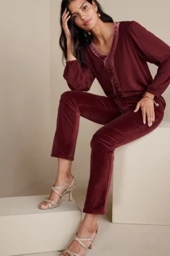 Best Soft Surroundings Blakely Velveteen Pants
