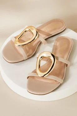 Sale Soft Surroundings Cecelia Ny Mig Ring Slide Alabaster/Gold