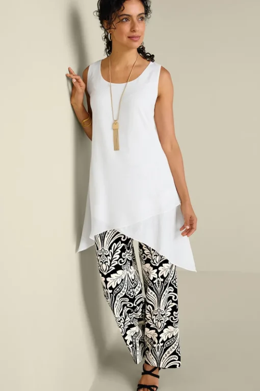 Sale Soft Surroundings Celine Tunic I IvoryPearl