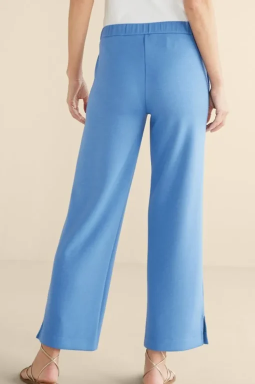 Online Soft Surroundings Ceri Knit Wide-Leg Pants