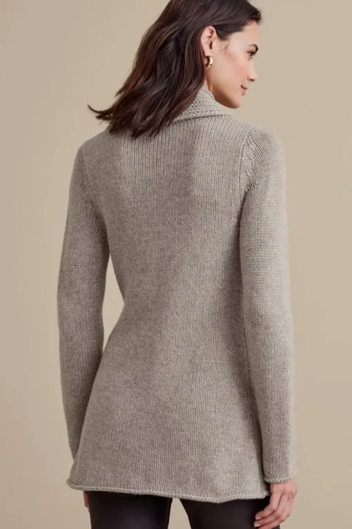 Online Soft Surroundings Country Weekend Sweater Taupe