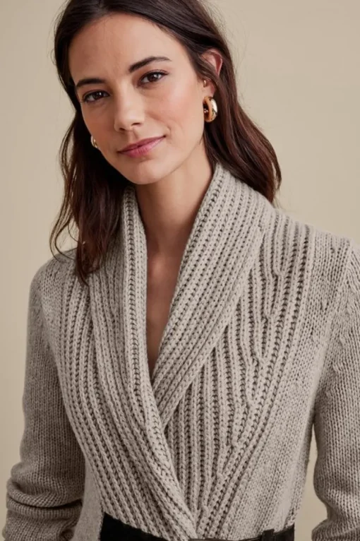 Online Soft Surroundings Country Weekend Sweater Taupe