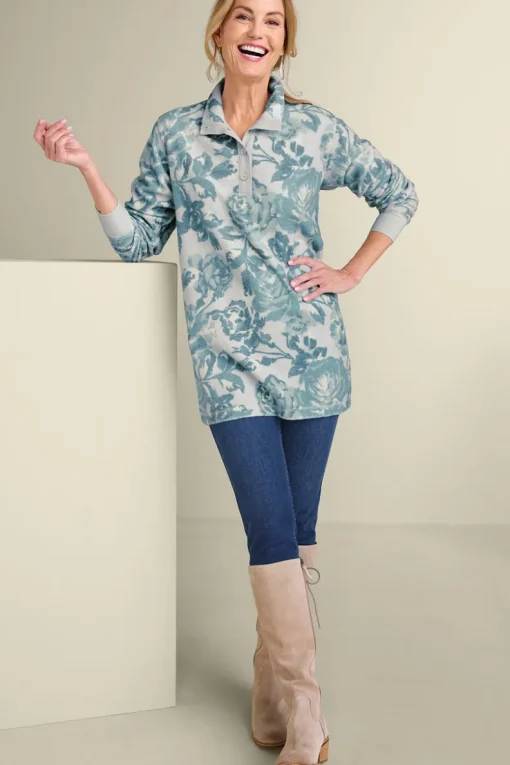 New Soft Surroundings Cuddle Pullover