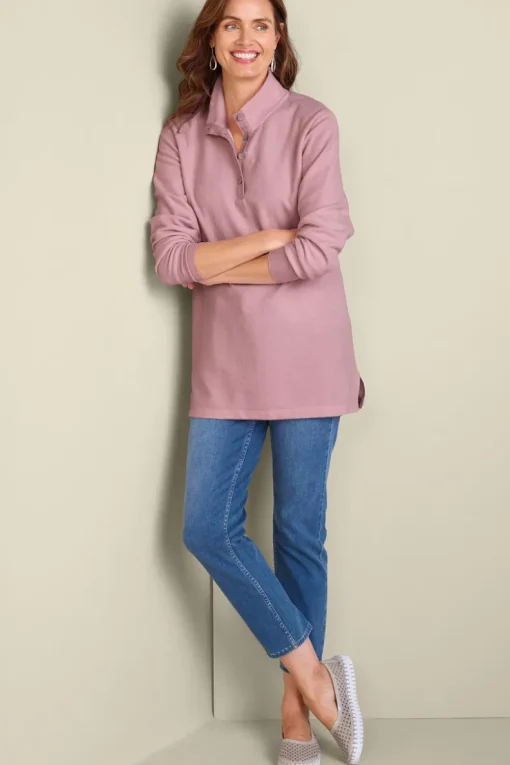 New Soft Surroundings Cuddle Pullover