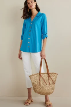 Outlet Soft Surroundings Danielle 3/4 Sleeve Tunic