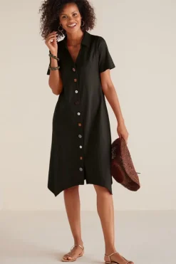 Best Soft Surroundings Danielle Button Dress