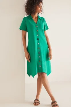 Best Soft Surroundings Danielle Button Dress