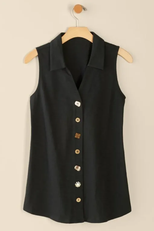New Soft Surroundings Danielle Sleeveless Tunic