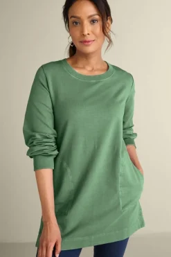 Online Soft Surroundings Edith French Terry Tunic