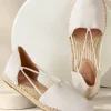 Outlet Soft Surroundings Eileen Fisher Lee Stretch Espadrille Bone