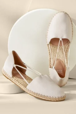 Outlet Soft Surroundings Eileen Fisher Lee Stretch Espadrille Bone