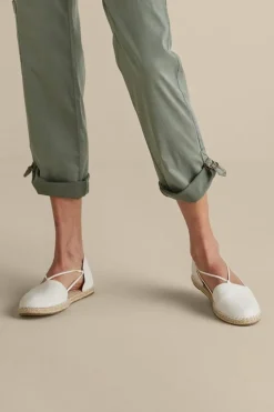 Outlet Soft Surroundings Eileen Fisher Lee Stretch Espadrille Bone