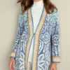 Outlet Soft Surroundings Ezer Jacquard Duster WeekendScarf