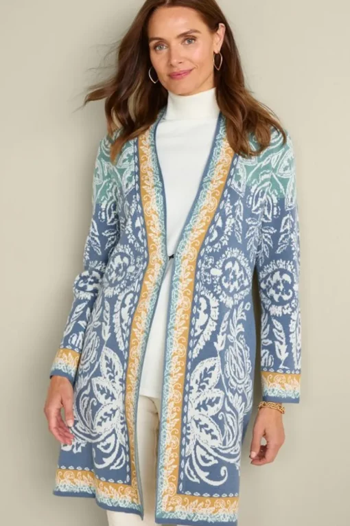 Outlet Soft Surroundings Ezer Jacquard Duster WeekendScarf