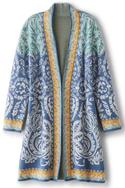 Outlet Soft Surroundings Ezer Jacquard Duster WeekendScarf