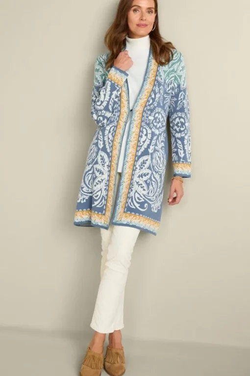 Outlet Soft Surroundings Ezer Jacquard Duster WeekendScarf
