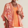 Hot Soft Surroundings Farida Topper PinkBeachPaisley