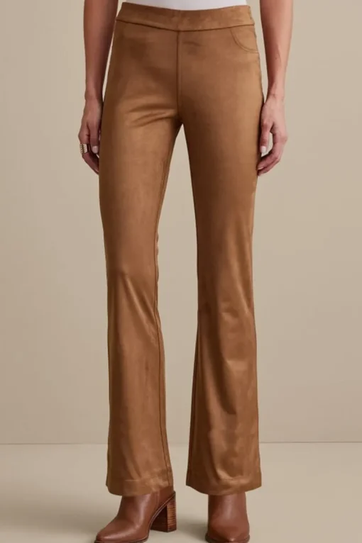 Best Soft Surroundings Faux Suede Bootcut Pants
