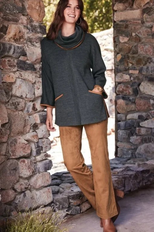 Best Soft Surroundings Faux Suede Bootcut Pants