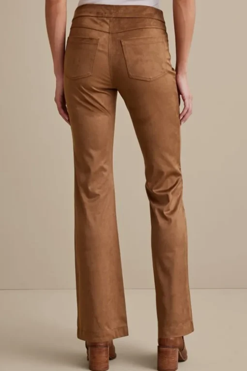 Best Soft Surroundings Faux Suede Bootcut Pants