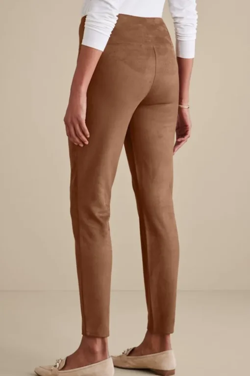 Best Soft Surroundings Faux Suede Pull-On Leggings