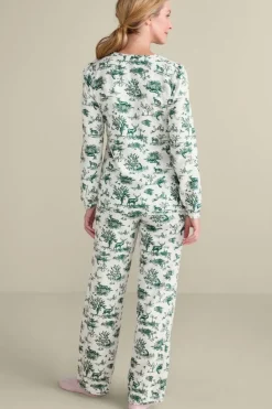 Hot Soft Surroundings Festive Finley Sleep Set