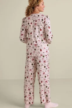 Hot Soft Surroundings Festive Finley Sleep Set