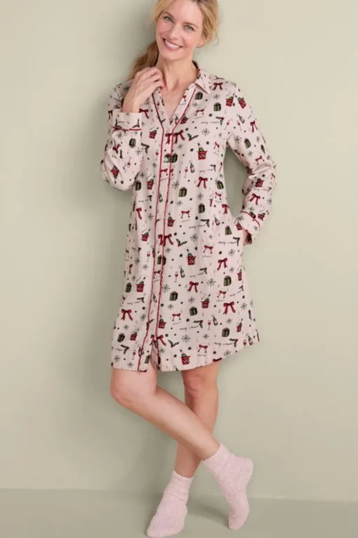 Best Soft Surroundings Festive Finley Sleep Shirt