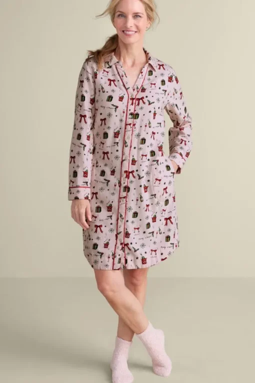 Best Soft Surroundings Festive Finley Sleep Shirt