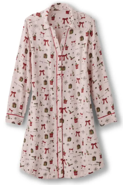 Best Soft Surroundings Festive Finley Sleep Shirt