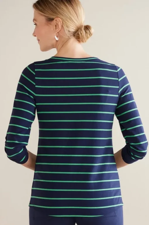 Fashion Soft Surroundings Fina French Terry Tee