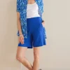 Clearance Soft Surroundings Flavia Linen Blend Shorts