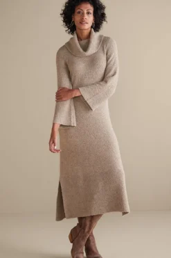 Sale Soft Surroundings Frances Dress LightBrown