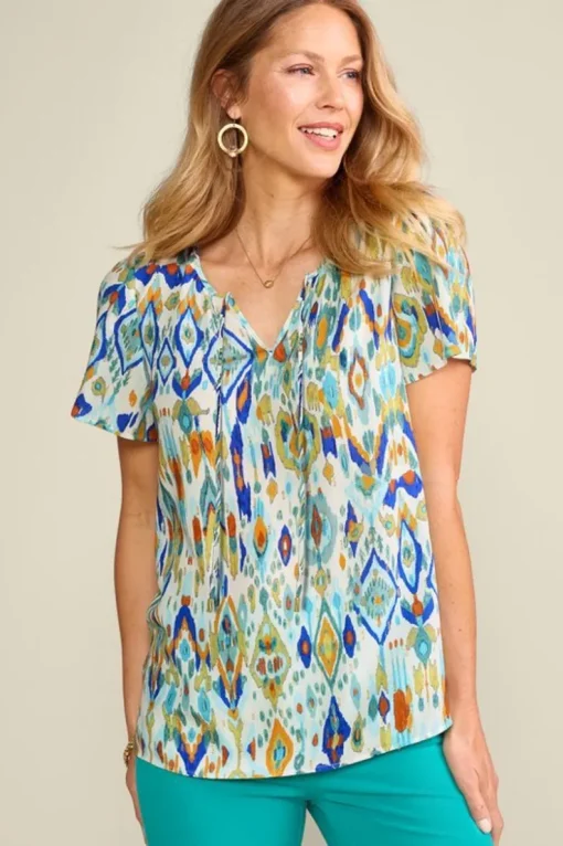 Sale Soft Surroundings Francesca Top MenaraIkat