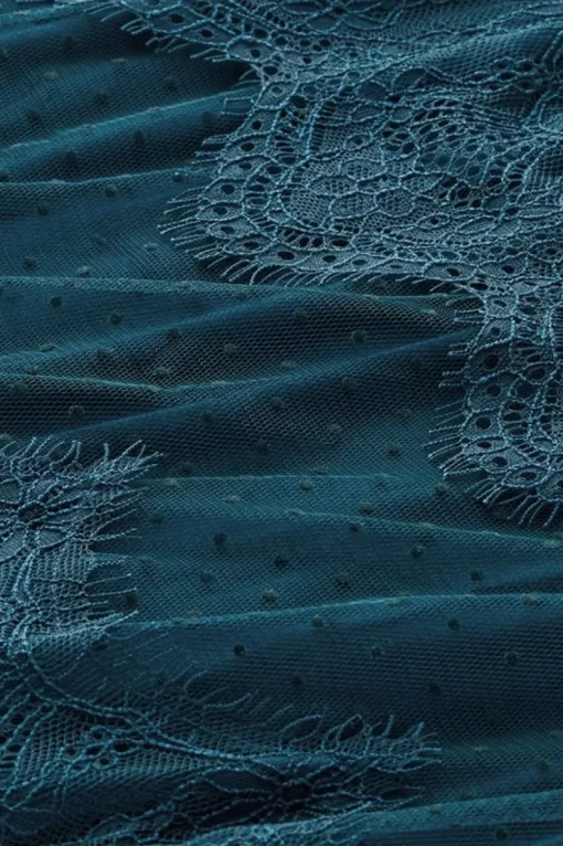 Online Soft Surroundings Frederica Lace Maxi Skirt SailorBlue