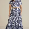 Fashion Soft Surroundings Gia Maxi Skirt FijiFloral