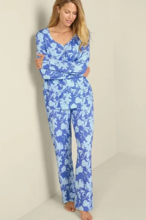 Discount Soft Surroundings Harmonia Bamboo Sleep Pants SketchGardenPersianJew