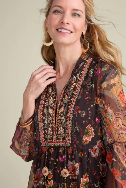New Soft Surroundings Icon Asteria Tunic And Tank VarennaPlum